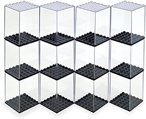 LEGO Minifigures Acrylic Display Case 12PCS Stackable Storage Box