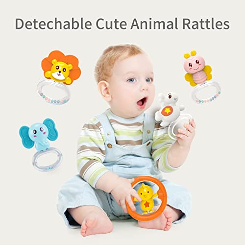 Eners Baby Mobile with Music Lights and Remote Control