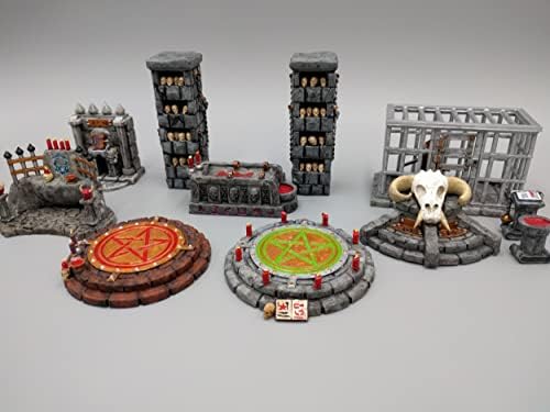 3DEGOS Occult Evil Furniture DD Terrain Set