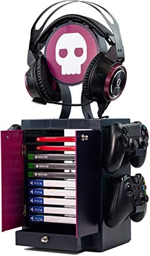 Numskull Gaming Accessory Locker with Storage Stand