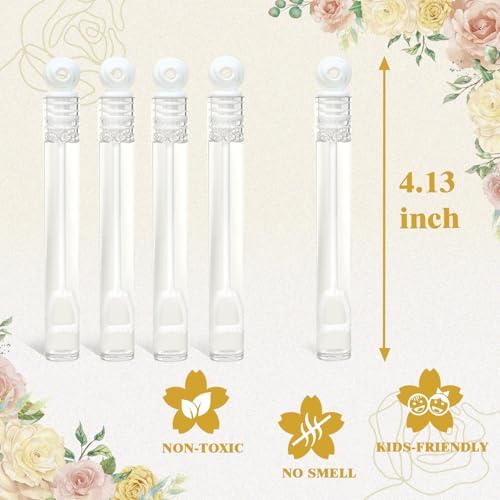 Bulk Mini Bubble Wands 100 Count Wedding Party Favors