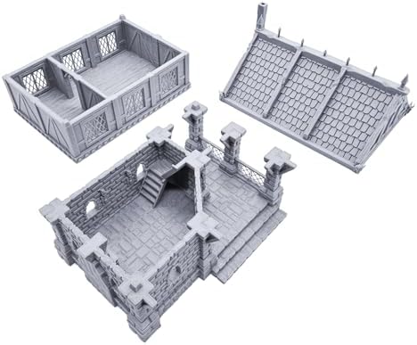 EnderToys Ulvheim Small Merchant House 3D Printed Terrain