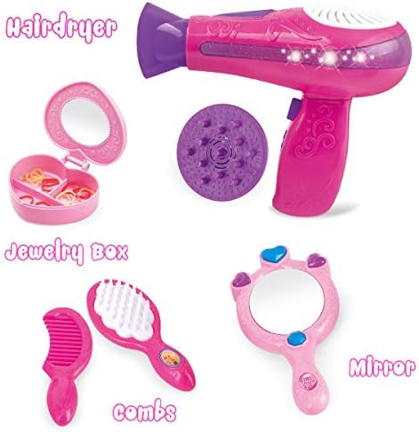 MEGAFUN Beauty Salon Toy Kit for Girls