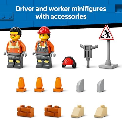 LEGO City Yellow Wheel Loader Building Toy for Kids Ages 4