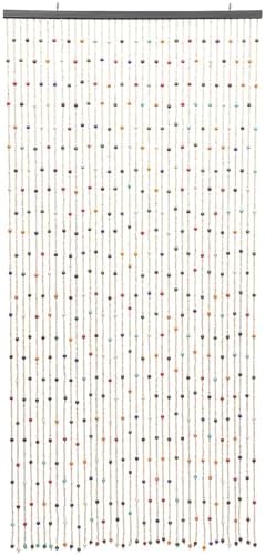 Handmade Bamboo Door Curtain with 38 Beads