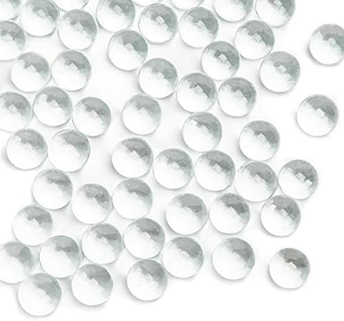 75PCS Clear Glass Marbles for Vases and Decor