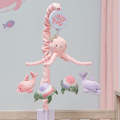 Lambs And Ivy Sea Dreams Musical Baby Crib Mobile Soother Toy