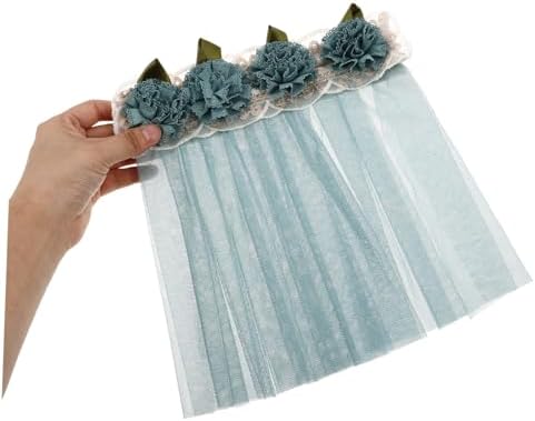 Elegant Scale Electric Box Decorative Lids with Net Lace Curtains