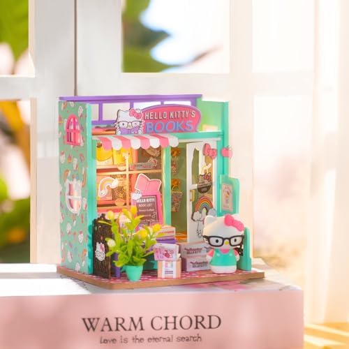 Hands Craft Hello Kitty Miniature Bookstore Kit