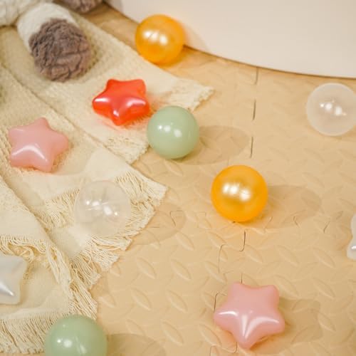 TRENDPLAY Star Ball Pit Balls 200 for Toddlers