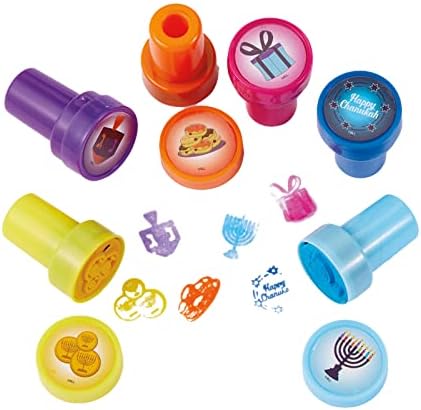 Rite Lite Set of 6 Chanukah Stampers
