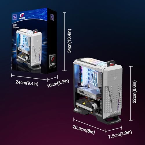 BRICKKK Technic Computer Building Blocks Set for Adults