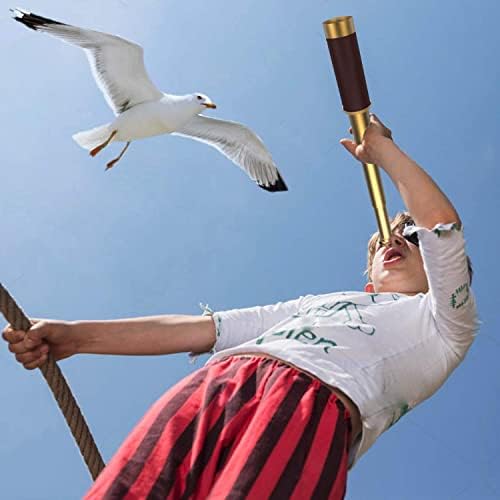 Pirate Monocular Telescope with Treasure Map Compass