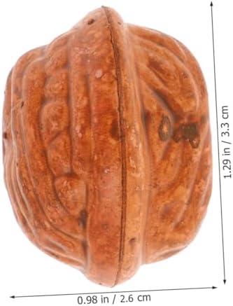 Vosarea 50pcs Realistic Artificial Walnuts Decorations