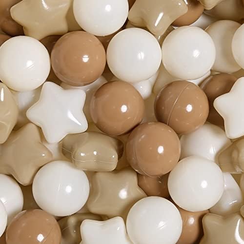 TRENDPLAY Star Ball Pit Balls 200 Count for Kids