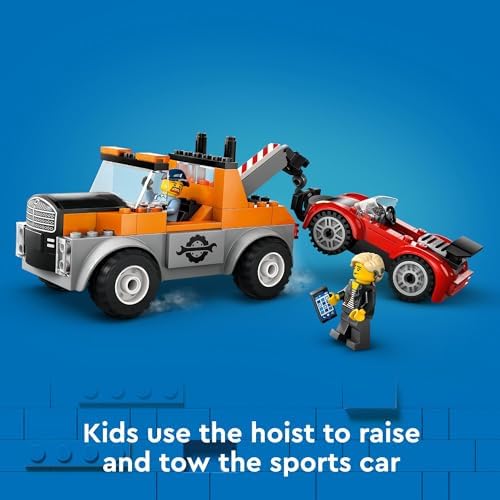 LEGO City Tow Truck Sports Car Repair Set 60435