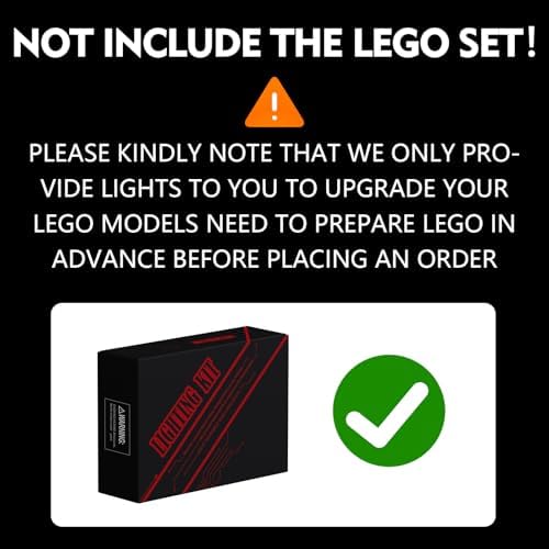 LED Lighting for LEGO Ghost Rider Mech Bike 76245