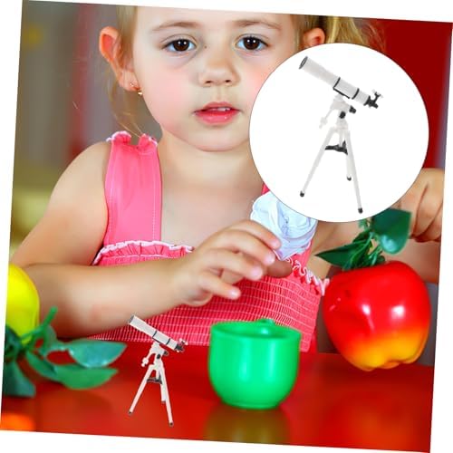 UPKOCH 12 Scale Dollhouse Telescope Decor Ornament