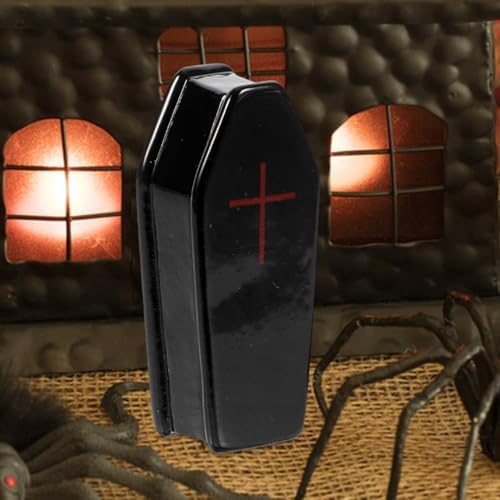TIMCHESS 24pcs Mini Coffin Models Halloween Decor
