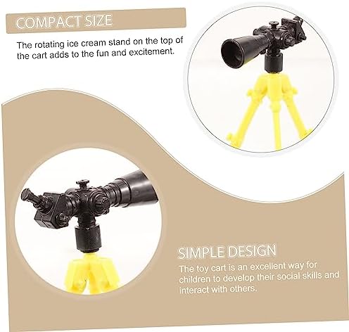 CORHAD 10Pcs Miniature Telescope and Dollhouse Decor
