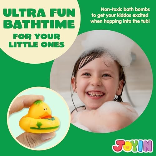 JOYIN 30pcs Mini Rubber Ducks Party Favors Set