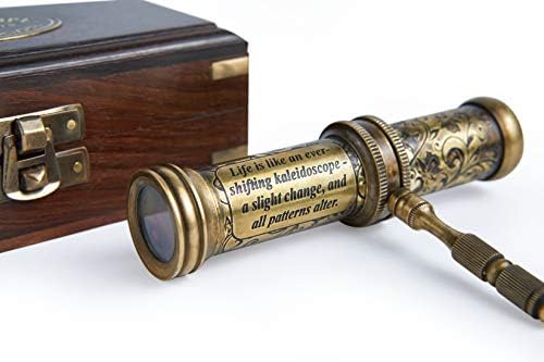 V Empire Handmade Brass Kaleidoscope Gift