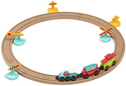 Battat Train Set for Kids 29 Piece Playset