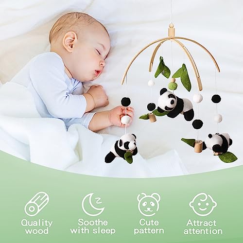 Baby Mobile with Panda Design for Crib