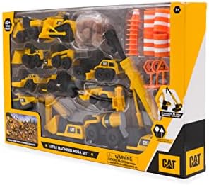 CAT Construction Toys Little Machines Mega Set
