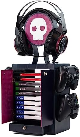 Numskull Gaming Accessory Locker with Storage Stand