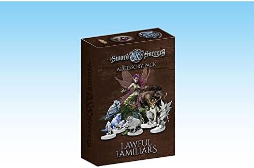 Ares Games Sword Sorcery Lawful Familiars Miniatures - 5 Piece Set