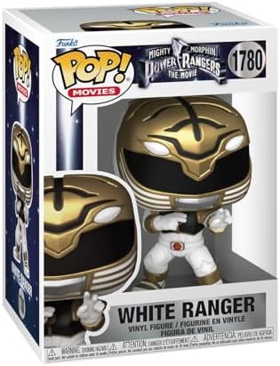 Funko Pop White Ranger Movie Figure