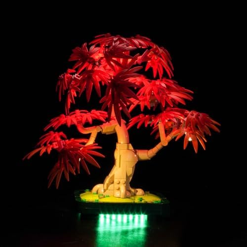 LED Lighting for LEGO Botanicals 10348 Bonsai Tree Display
