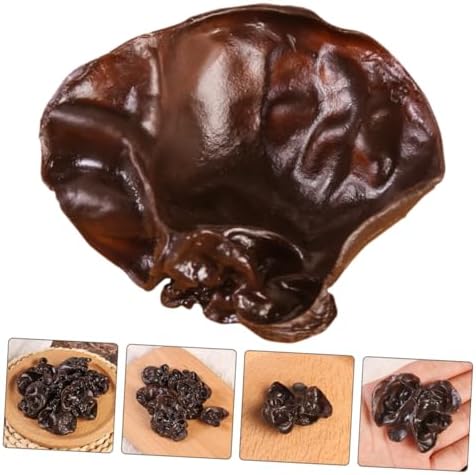 Happyyami 12pcs Faux Agarics Models for Kitchen Display and Educational Play