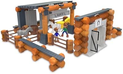 Lincoln Logs Big Sky Ranch Building Set 1