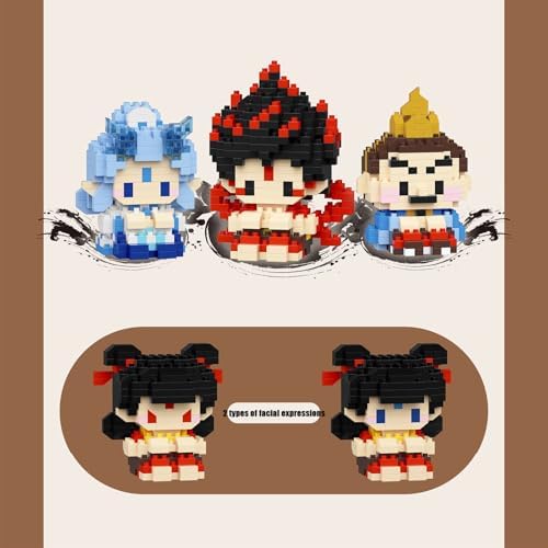 Nezha Ao Bing Series Mini Blocks Toy 325pcs