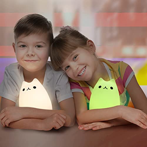 NeoJoy Remote Control Cat Night Light 4 Piece Set
