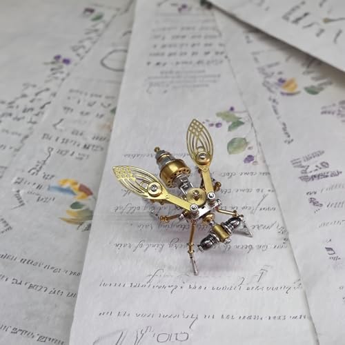 Lovewenying Steampunk Mechanical Insect Puzzle Kit
