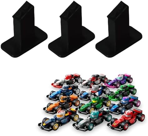 LEGO F1 Collectible Race Car Display Stand 3PCS Black