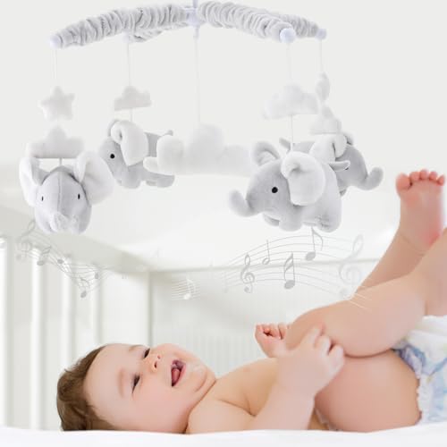 Peanutshell Musical Crib Mobile with 12 Lullabies