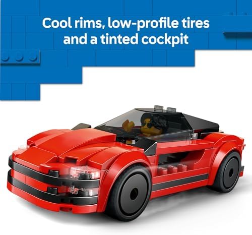 LEGO City Red Sports Car - 60448 Ages 5