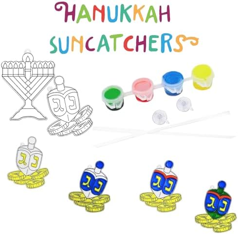 The Dreidel Company Hanukkah Suncatcher Paint Your Own