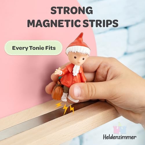Heldenzimmer Tonie Shelf Storage for Kids and Tonie Box