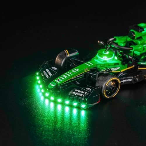 Brickshining LED Lighting for Lego Speed Champions AMR24 Race Car 77245