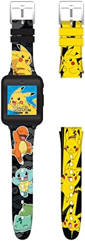 Accutime Pokmon Kids Smartwatch with Touchscreen and Interchangeable Straps