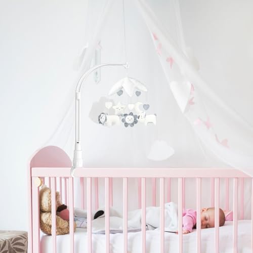 23 Inch Baby Crib Mobile Holder Arm Bracket - Adjustable Claw
