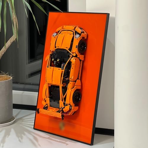 iLuane Display Wallboard for Lego Technic 42056 Porsche 911 GT3 RS