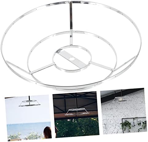 Metal Lampshade Rack DIY Frame for Lampshade Chandelier Harp Bracket