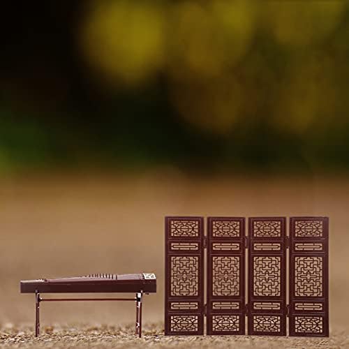 Balacoo Miniature Guzheng Musical Instrument Decor