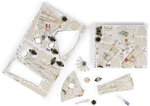 4D Build Star Wars Millennium Falcon 3D Model Kit